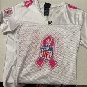 NFL White and Pink Jersey